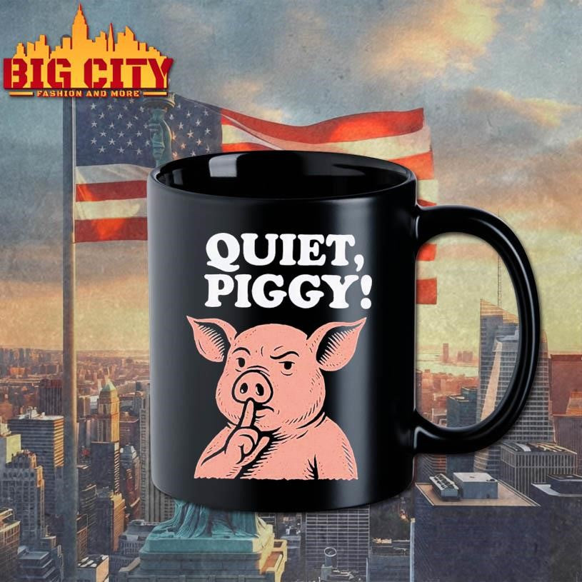 Quiet Piggy Quote Shirt