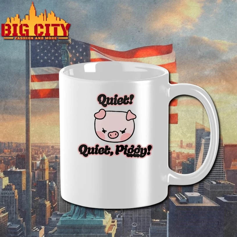 Quiet Quiet Piggy Cartoon Pig shirt