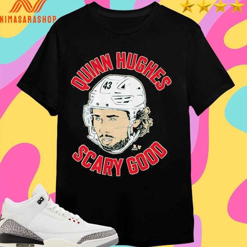 Quinn Hughes Scary Good Ghost Eyes Shirts