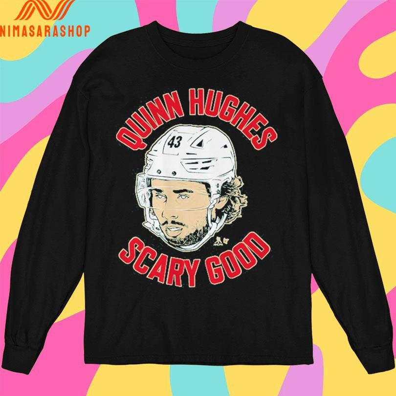 Quinn Hughes Scary Good Ghost Eyes Shirts