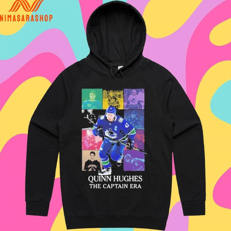 Quinn Hughes The Captain Era USA Shirts