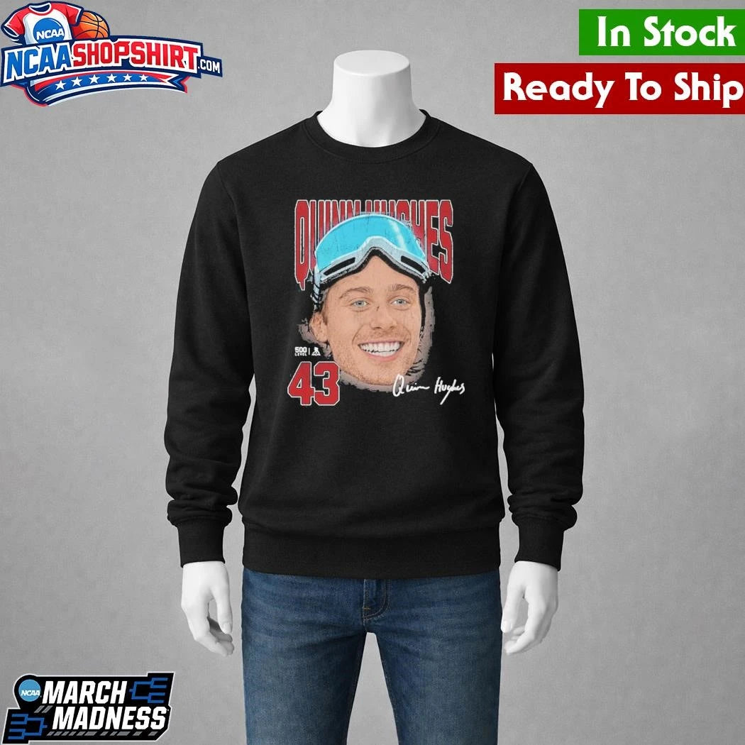 Quinn Hughes US Men’s Hockey 500 Level Goggles Shirt