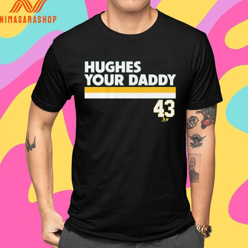 Quinn Hughes Your Daddy 43 Shirts