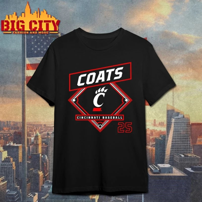 Quinton Coats Cincinnati Bearcats Baseball T-shirt