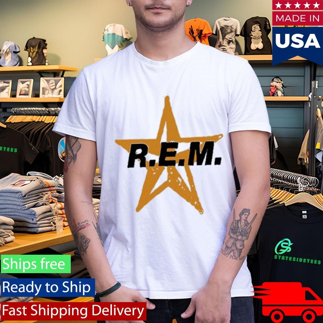 R.E.M. Star Tech Shirt
