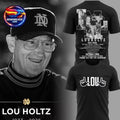 R.I.P Lou Holtz Thank You For The Memories Two Sided Shirt