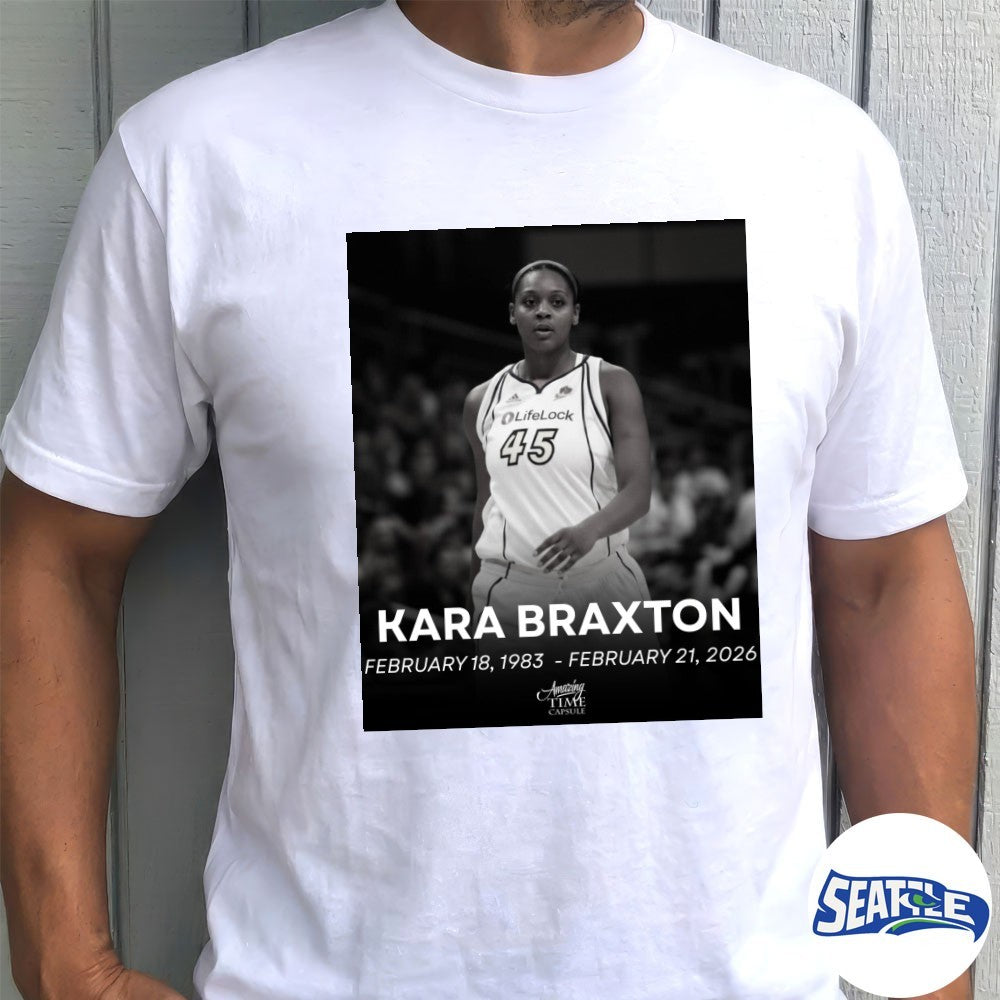 R.I.P. Kara Braxton February 18, 1983 – February 21, 2026 Poster shirt
