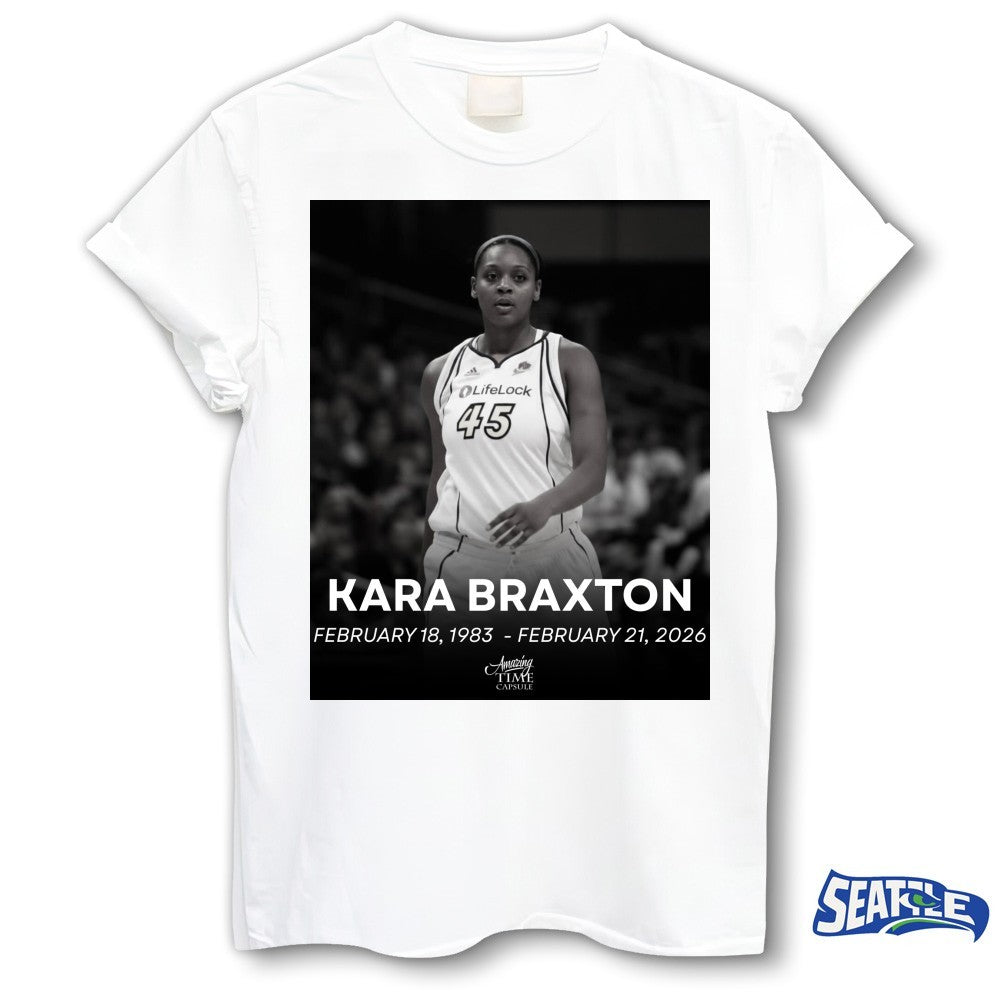 R.I.P. Kara Braxton February 18, 1983 – February 21, 2026 Poster shirt