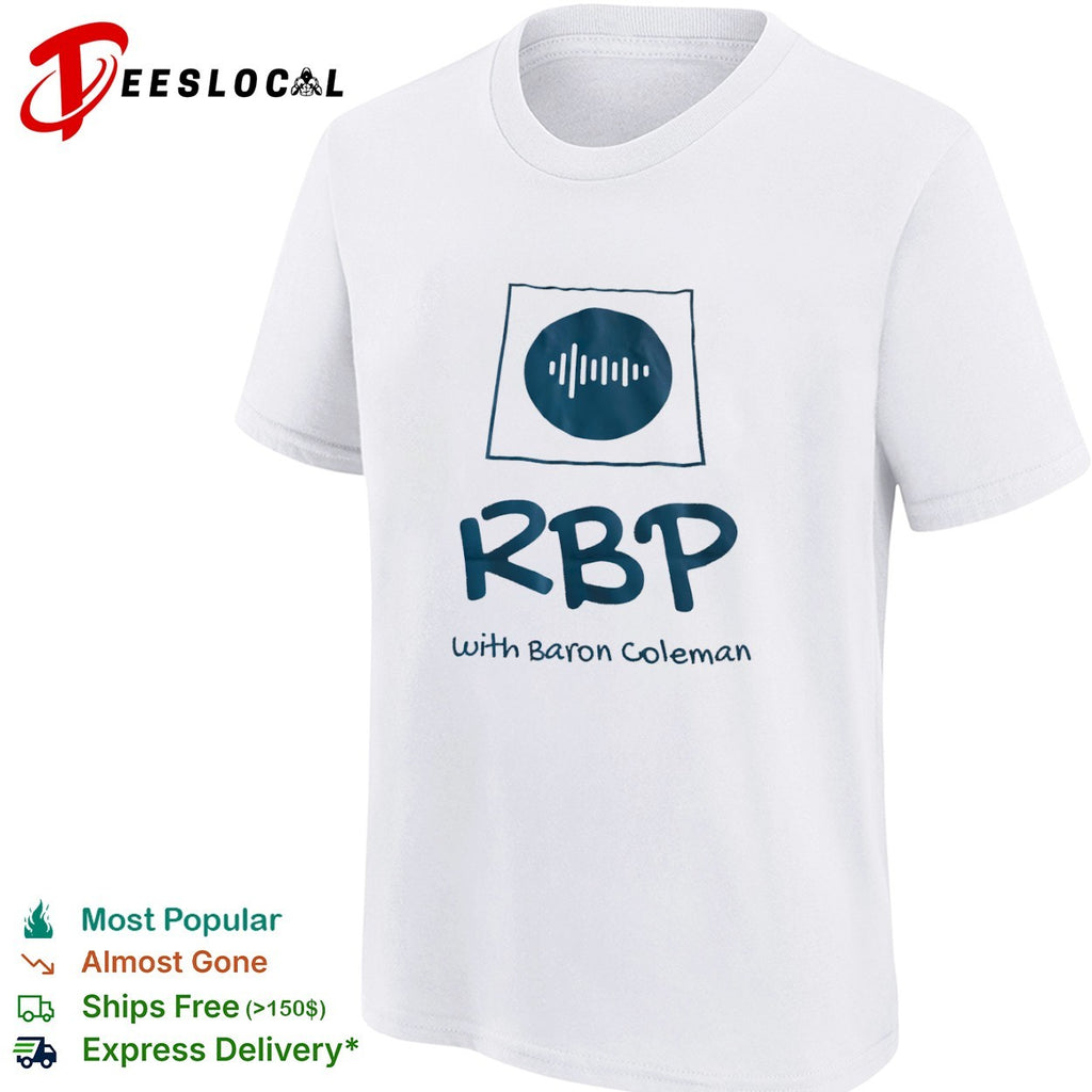 RBP with Baron Coleman audio wave sound frequency visual shirt