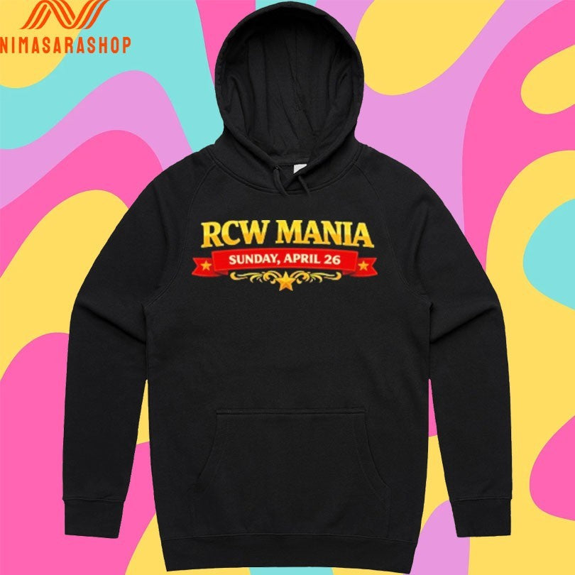 RCW Mania Sunday April 2026 Shirts