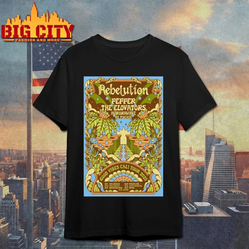 REBELUTION FALL TOUR 2025 POSTER shirt