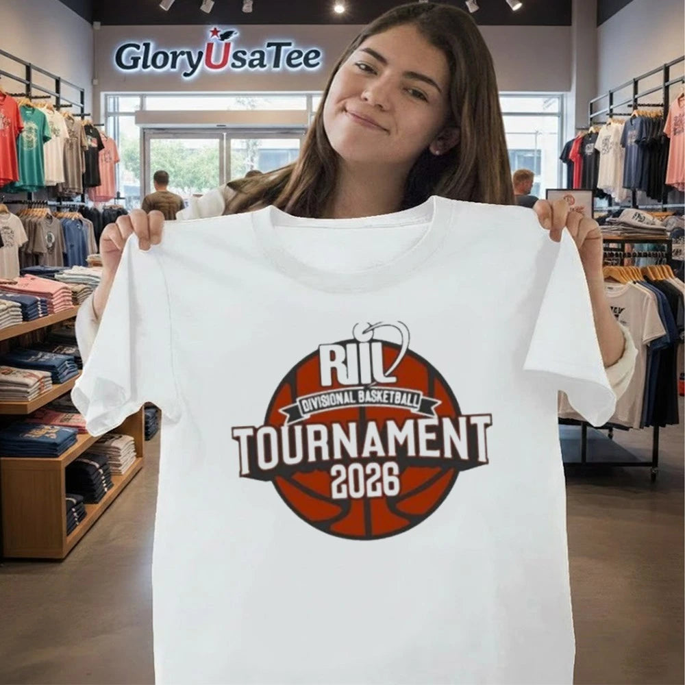 RIIL Divisional Basketball 2026 Tournament logo shirt
