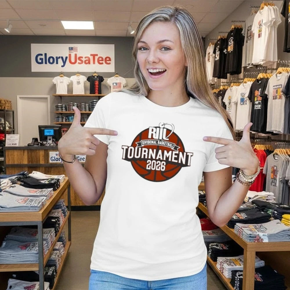 RIIL Divisional Basketball 2026 Tournament logo shirt