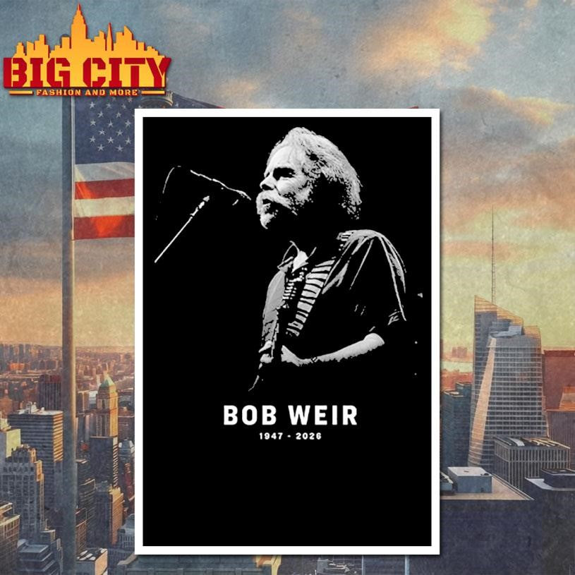 RIP Bob Weir Grateful Dead Founder Thanks For Memories Shirt