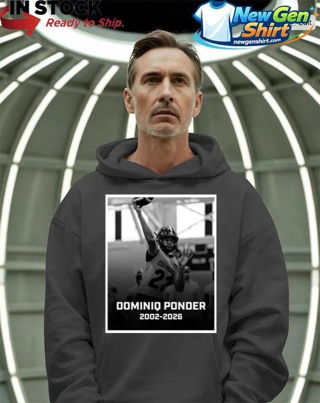 RIP Colorado Quarterback Dominiq Ponder 2002 2026 Shirt