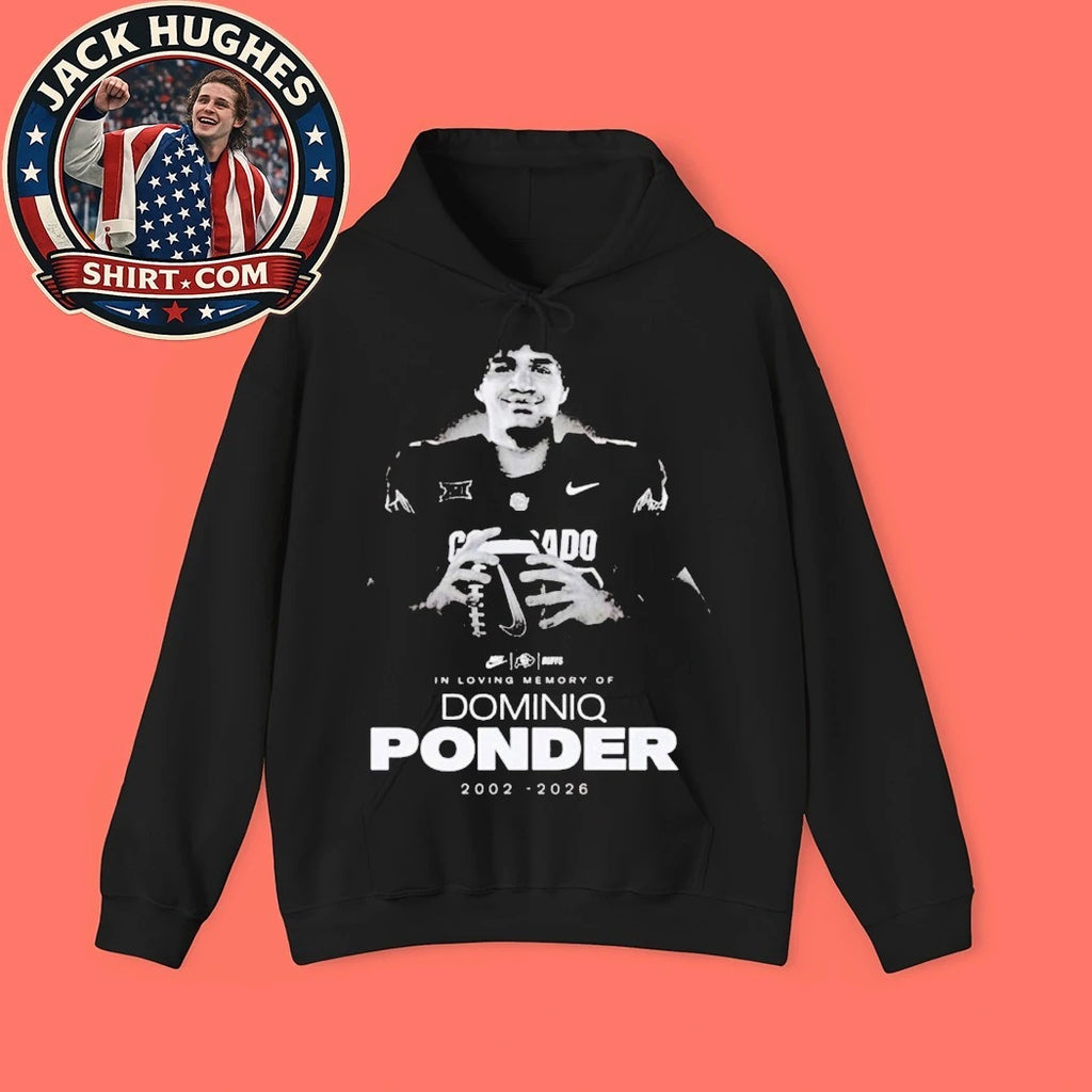 RIP Dominiq Ponder Colorado Buffaloes Football Death 2002 2026 Shirt