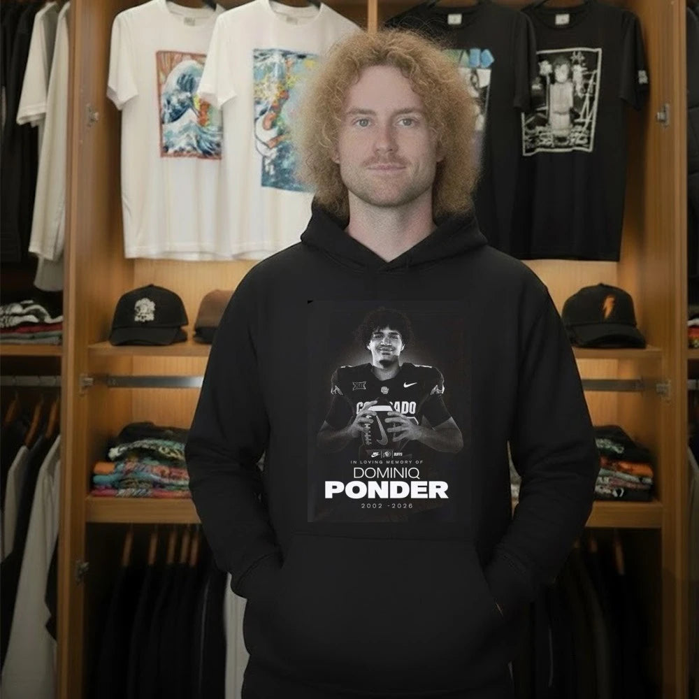 RIP Dominiq Ponder Colorado Buffaloes Football Death T-Shirt