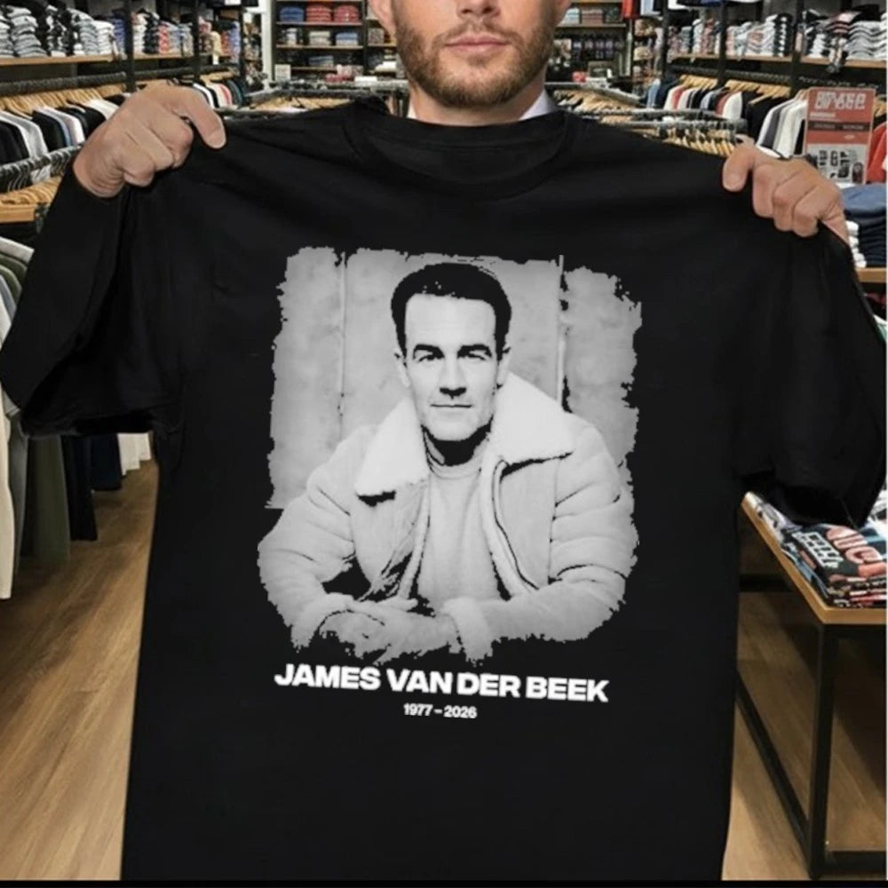 RIP James Van Der Beek Dawson Leery Dawson’s Creek Pass Away Shirt