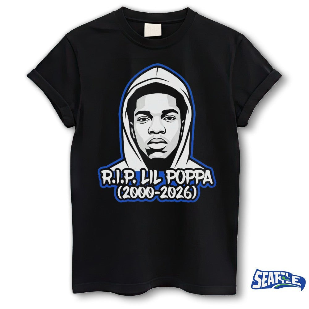 RIP Lil Poppa Rap Memorial 2000-2026 shirt