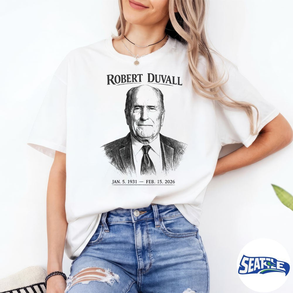RIP Robert Duvall Memorial Jan 5 1931 – Feb 15 2026 shirt