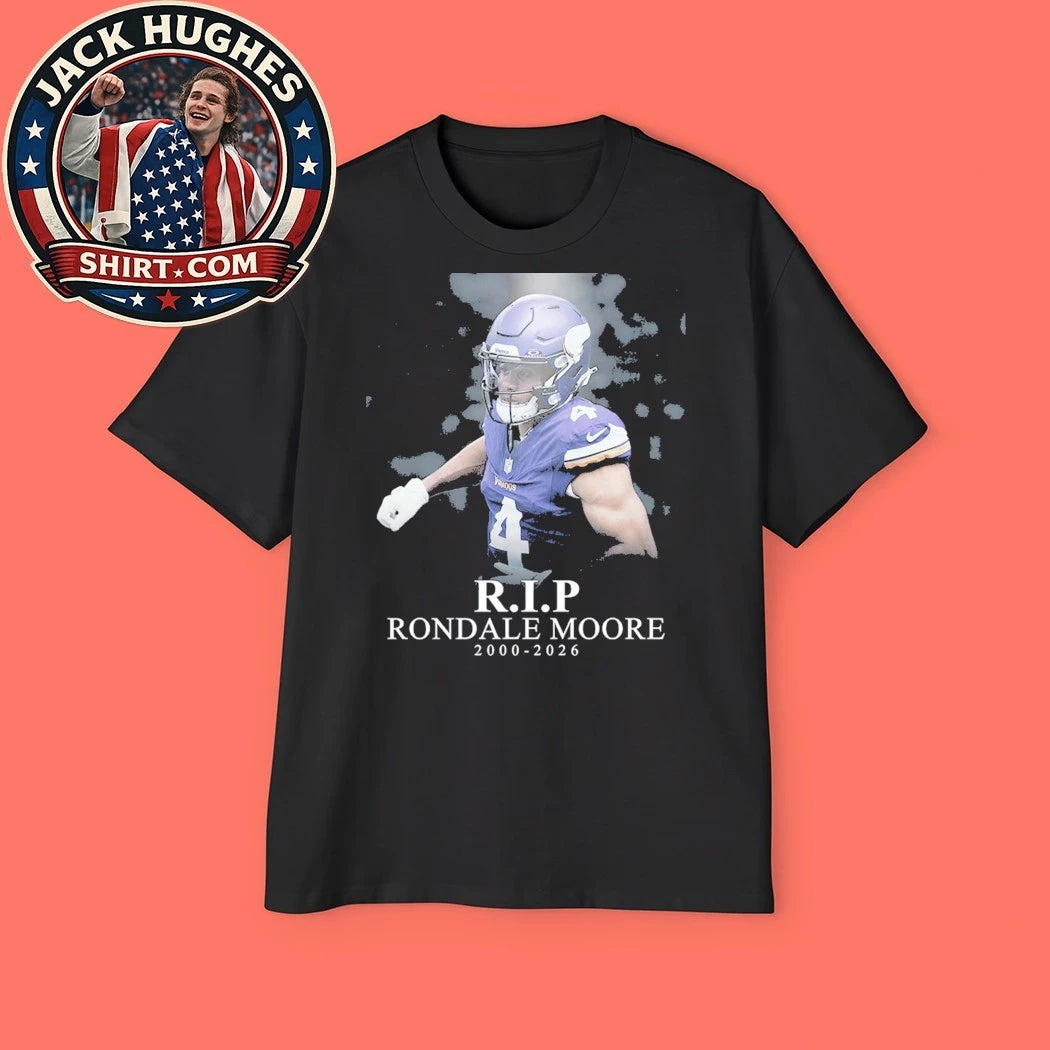 RIP Rondale Moore Minnesota Vikings WR Death At 25 Unisex T-Shirt