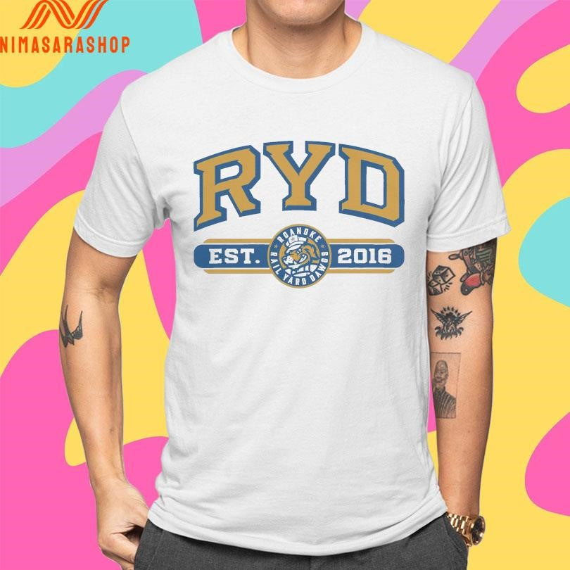 RYD Roanoke Rail Yard Dawgs Est 2016 Shirts