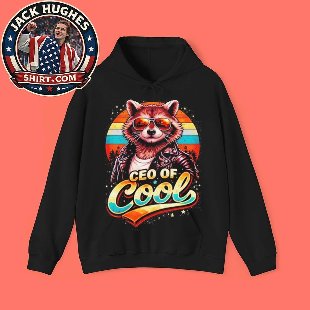 Raccoon Ceo Of Cool Hoodie