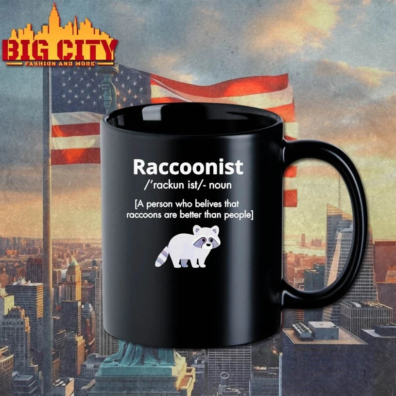 Raccoonist A Person Who Believes That Raccoons Are Better Than People Shirt
