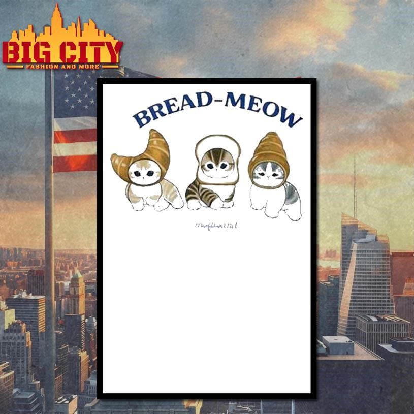 Rachel A Demita Bread Meow Mofusand Cats Shirt
