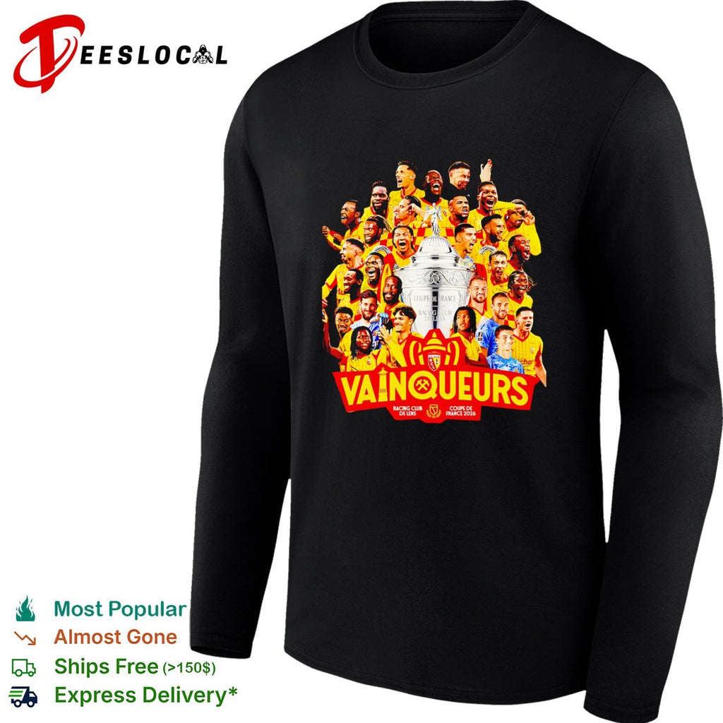 Racing Club de Lens Coupe de France 2026 Vainqueurs Champions Commemorative shirt