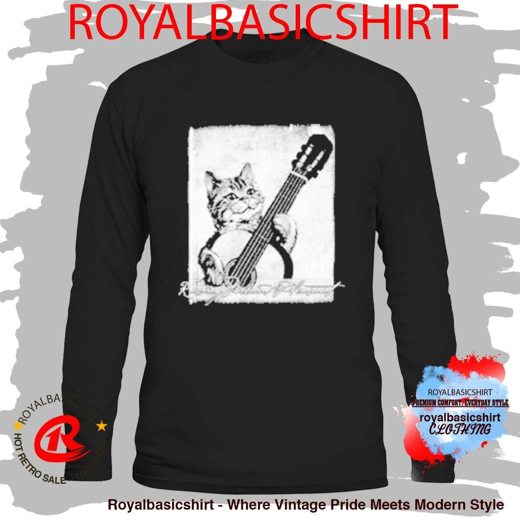 Racing Mount Pleasant Guitar Cat T-Shirt