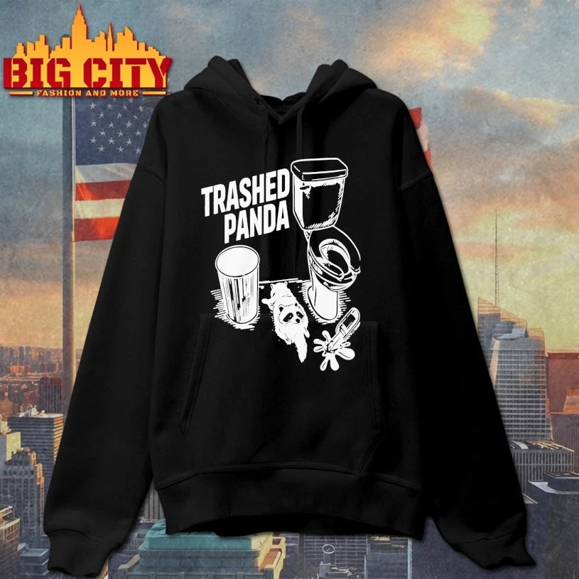 Racoon In Toilet Trashed Panda Drunk shirt