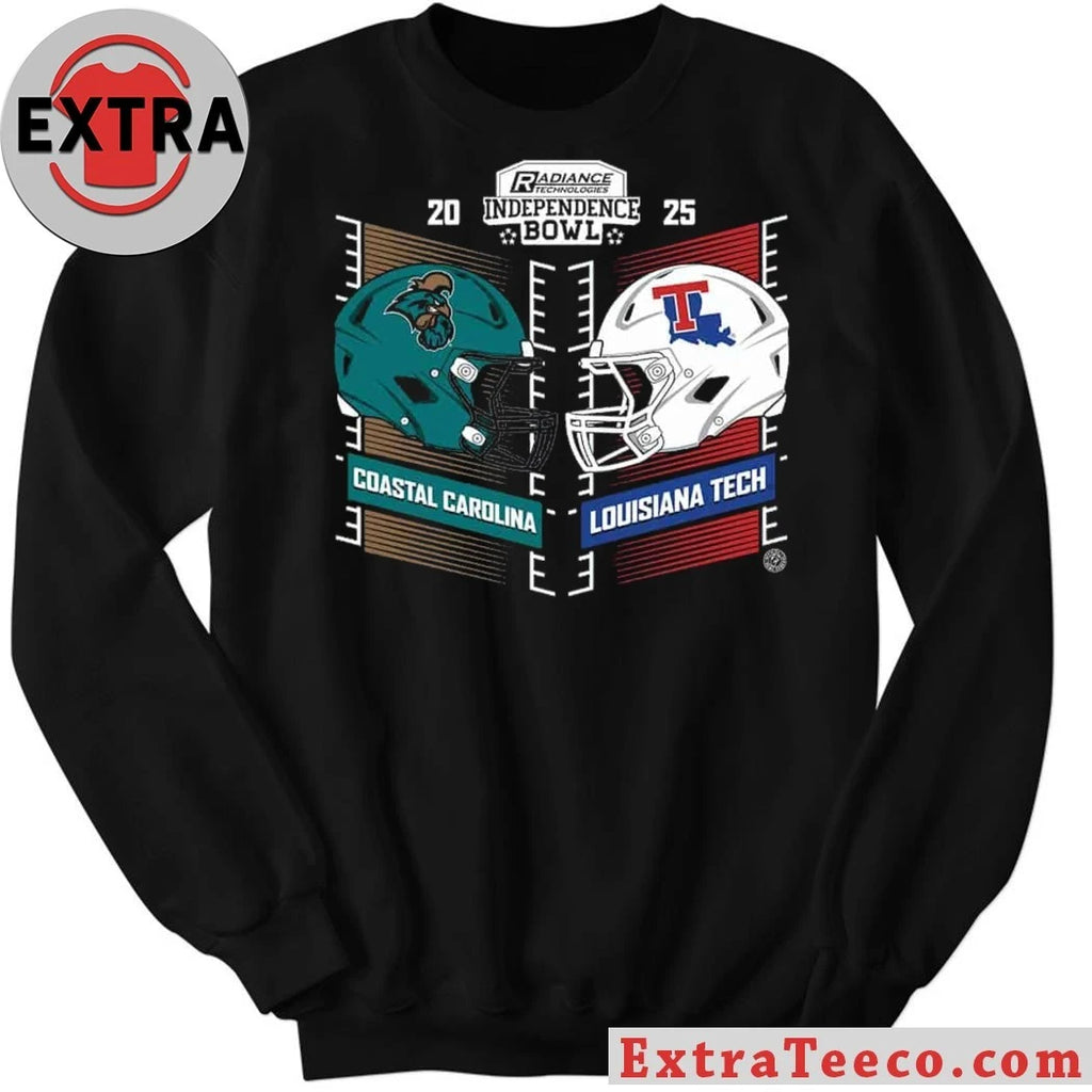 Radiance Technologies Independence Bowl 2025 between Coastal Carolina and Louisiana Tech at Independence Stadium in Shreveport, Louisiana Shirt