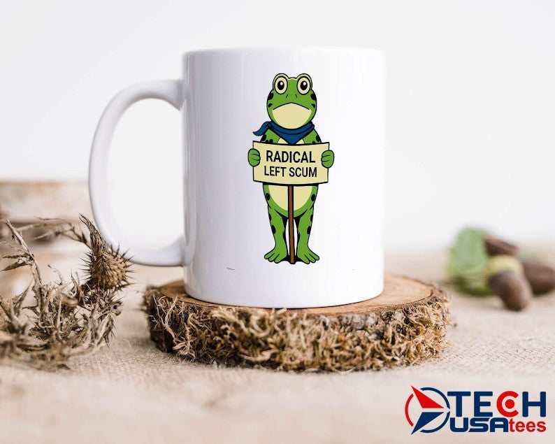 Radical left scum Protest Frog shirt