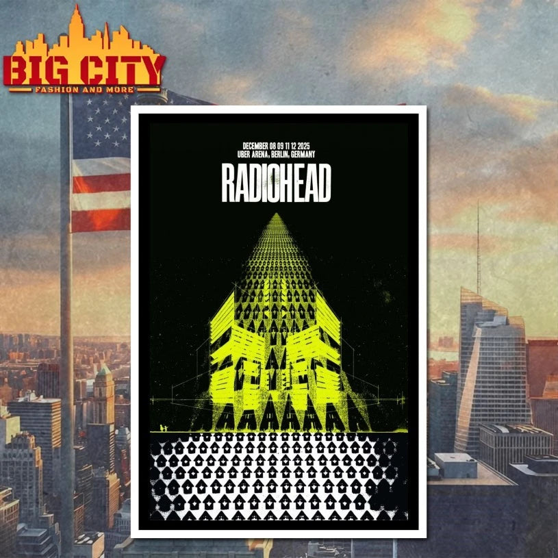 Radiohead Movistar Arena November 7, 8 2025 Germany Poster Shirt