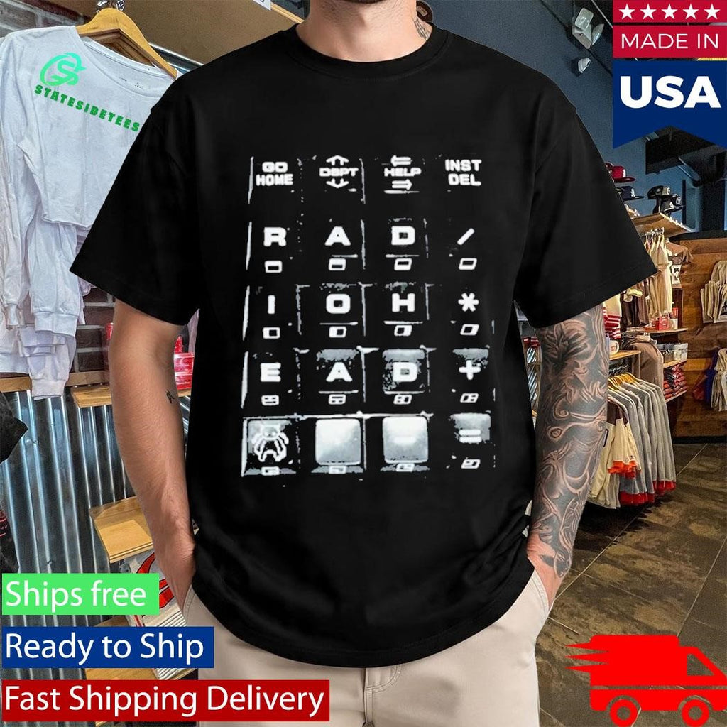 Radiohead November 2025 Tour Shirt
