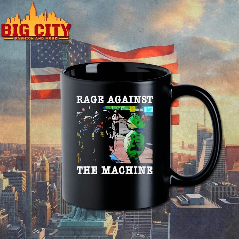 Rage Against The Machine Portland Frog Cartoon Shirt