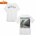 Rage Against The Machine Portland Frog Protest Political Activist Anti Fascism Graphic Shirt