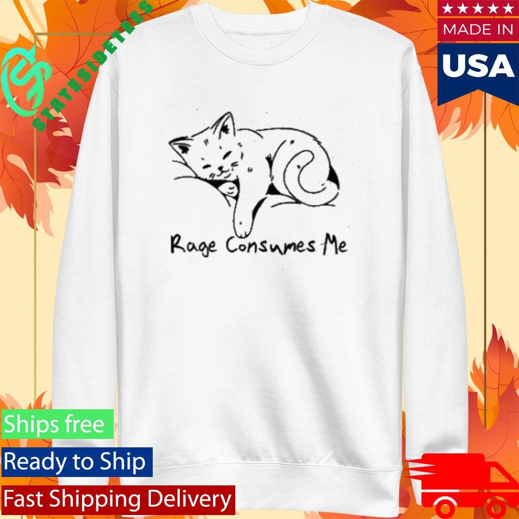 Rage Consumes Me Kitten T-Shirt