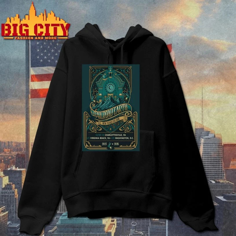 Railroad Earth 1.3.2026 Washington D.C Poster shirt