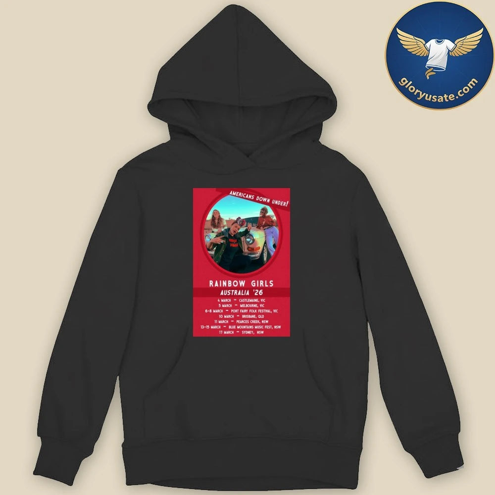 Rainbow Girls Australia 2026 Poster Shirt