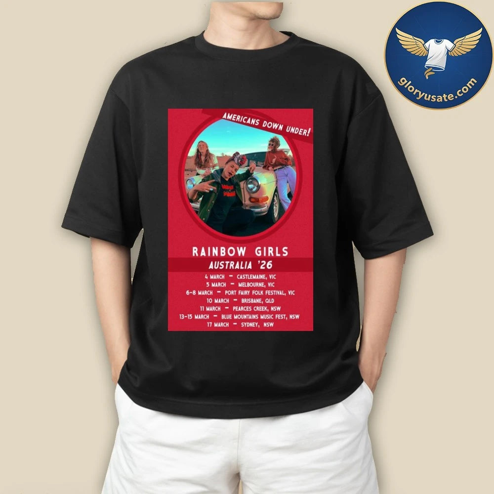 Rainbow Girls Australia 2026 Poster Shirt