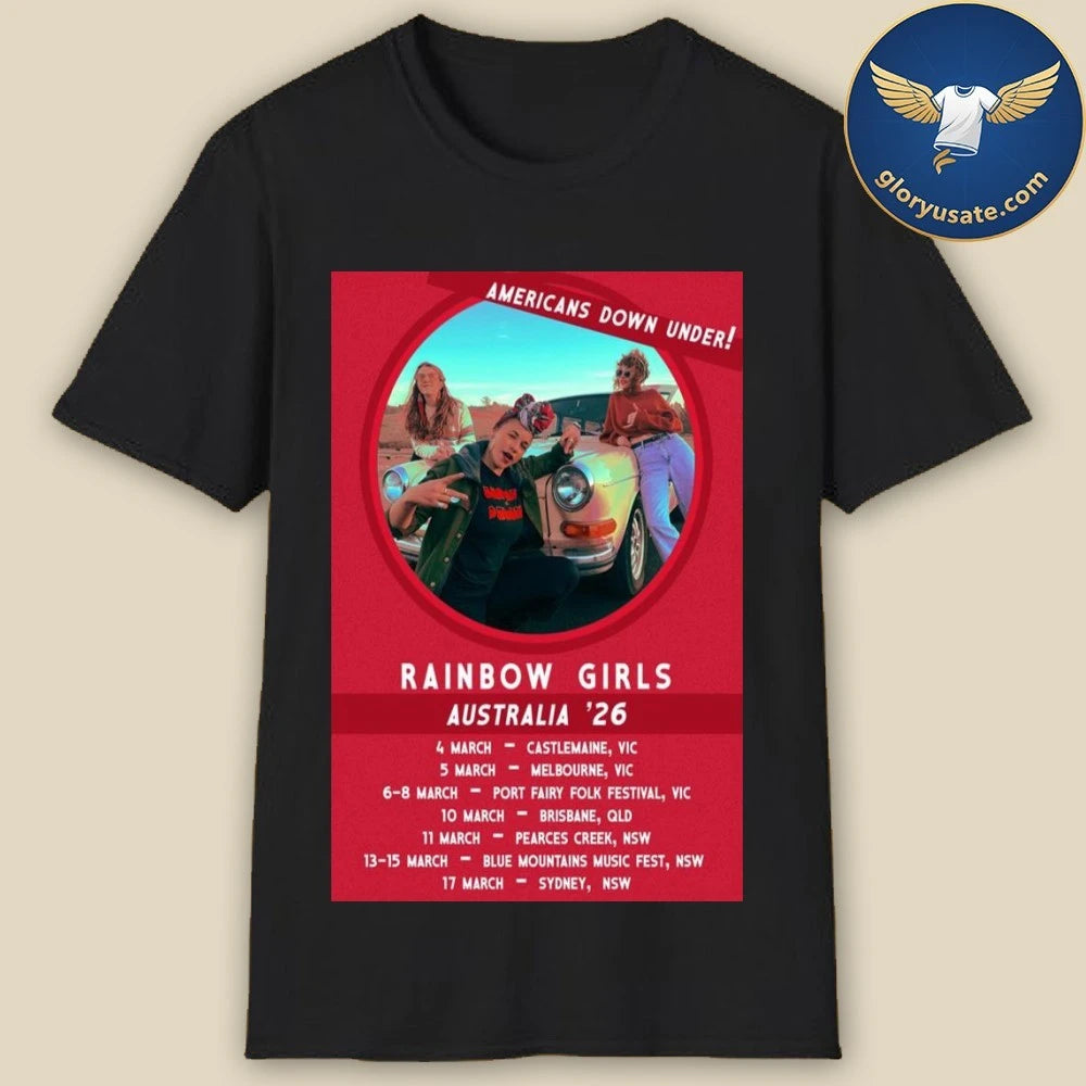 Rainbow Girls Australia 2026 Poster Shirt