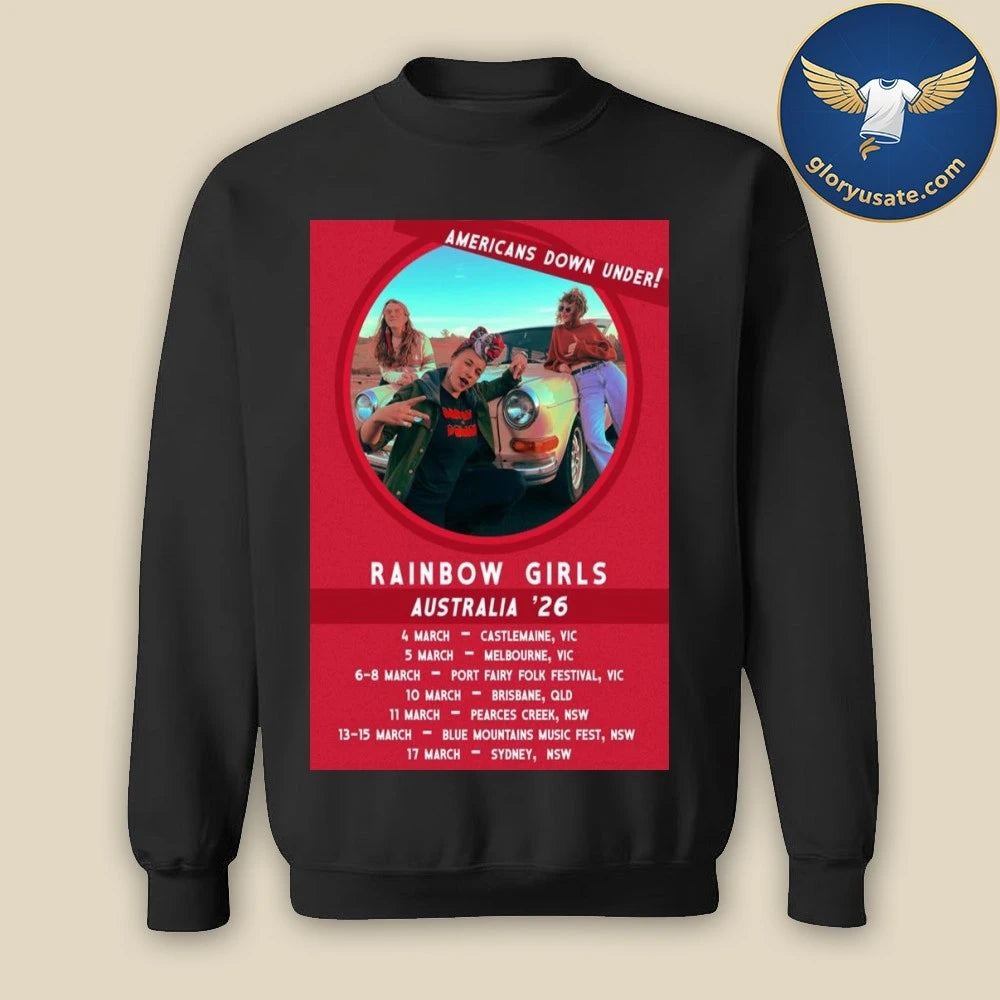 Rainbow Girls Australia 2026 Poster Shirt