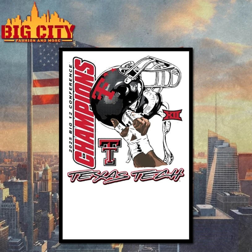 Raise Em Up Texas Tech Big 12 Title shirt