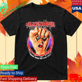 Raise Your Fist Vignette Alice Cooper Shirt