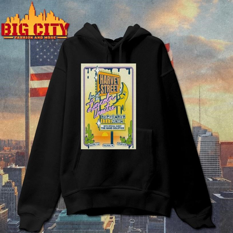 Raleigh, NC Harvey Street Sept 19 2025 Poster shirt