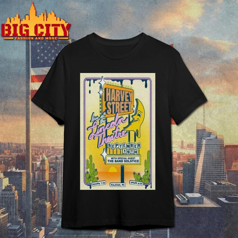 Raleigh, NC Harvey Street Sept 19 2025 Poster shirt