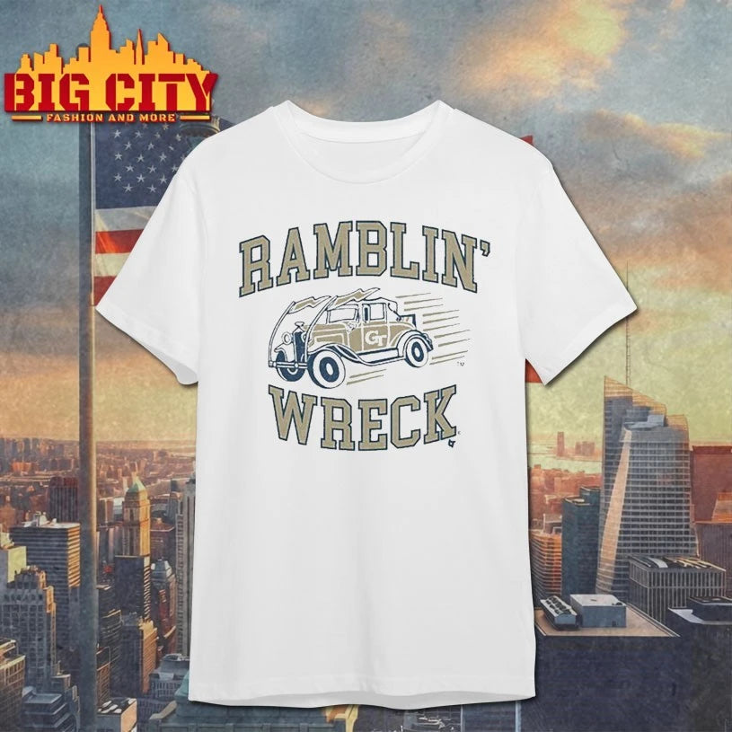 Ramblin’ Wreck Georgia Tech Yellow Jackets Shirt