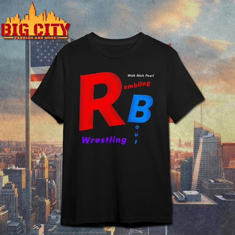 Rambling Bout Wrestling Center Logo Shirt